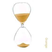 5/15/30/60 Minutes New Nordic Glass Droplet Time Hourglass Timer Creative Home Decoration Crafts Decoration Valentine's Day Gift