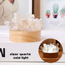 Raw Crystal Light- Unique Single Point Lamp