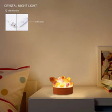 Raw Crystal Light- Unique Single Point Lamp