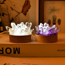 Raw Crystal Light- Unique Single Point Lamp