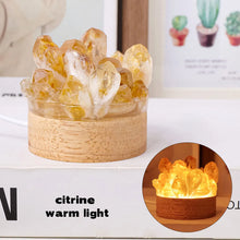 Raw Crystal Light- Unique Single Point Lamp