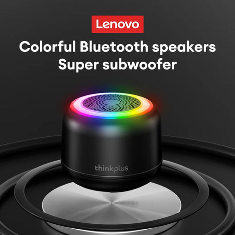 Lenovo K14 Pro RGB Bluetooth 5.4 Speaker Vibrating Surround Sound Subwoofer Speaker Tweeter Ultra Sound Outdoor Portable Speaker