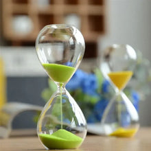 5/15/30/60 Minutes New Nordic Glass Droplet Time Hourglass Timer Creative Home Decoration Crafts Decoration Valentine's Day Gift