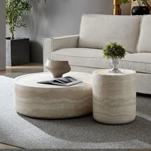 Modern Round Style Coffee Table – Sleek Fiberglass Design for Living Rooms